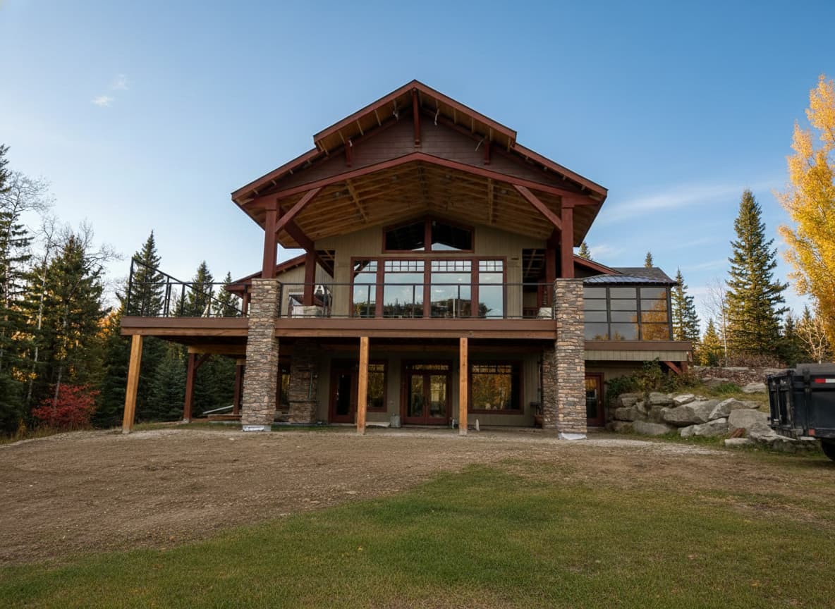 Luxury Mountain Home Construction